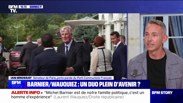 Ian Brossat (PCF): Voir qu'on se retrouve avec un gouvernement de droite, je trouve ça proprement invraisemblable