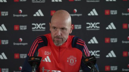 Ten Hag on Ugarte, Ronaldo and on Manchester Utd transition