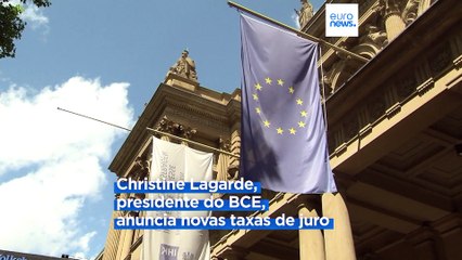 BCE corta juros da Zona Euro para os 3,5%