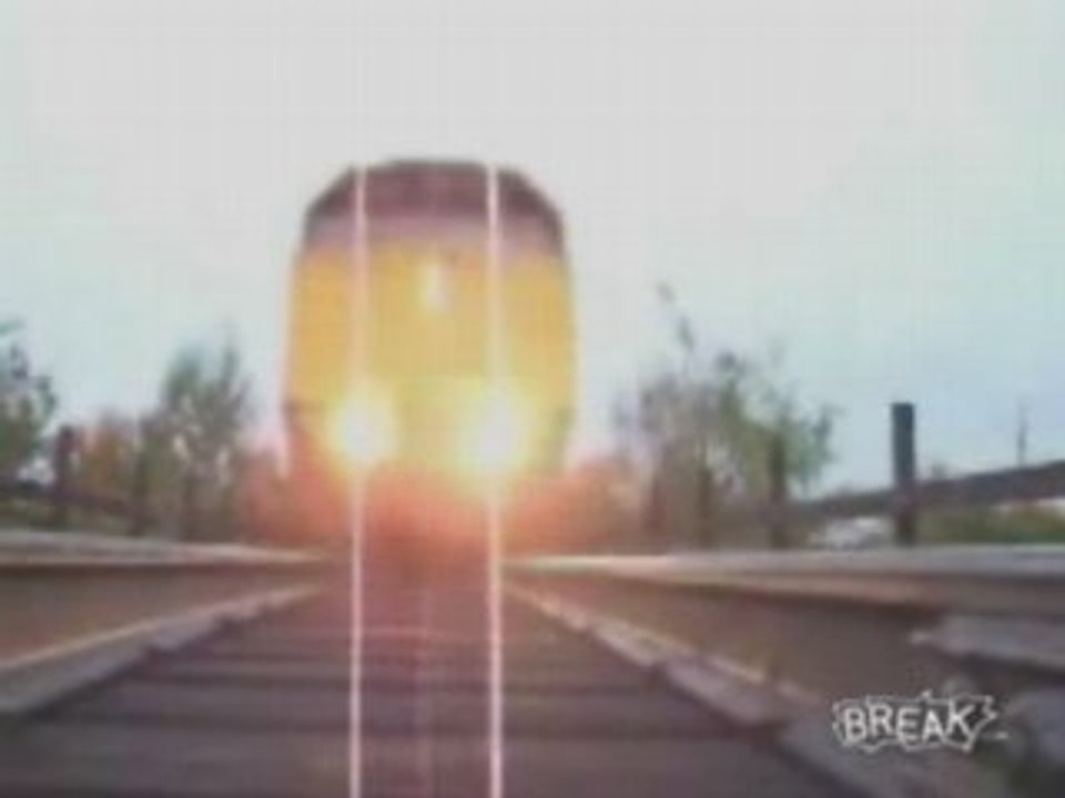 Guy Lets Train Run Over Him