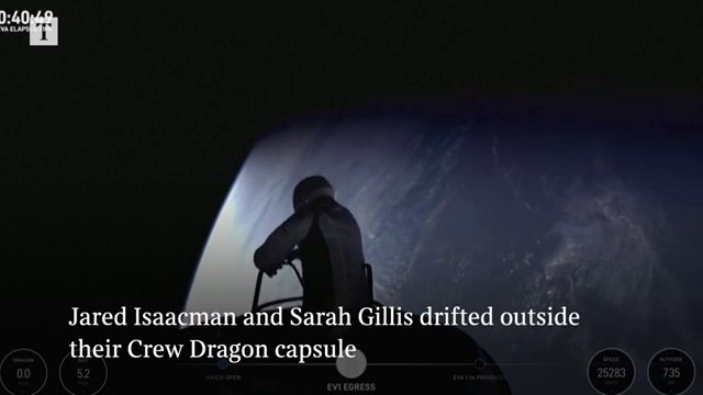 SpaceX Polaris Dawn achieves first civilian spacewalk