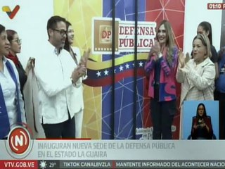 Gobernación inaugura unidad regional de la Defensoría Pública en La Guaira