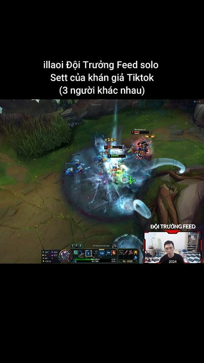 illaoi Đội Trưởng Feed solo Sett của khán giả Tiktok #sett #illaoi #lienminhhuyenthoai #leagueoflegends