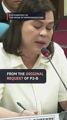 Download Video: House panel slashes proposed 2025 budget of Sara Duterte’s OVP by P1.3 billion