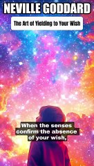  NEVILLE GODDARD ❯ The Art of Yielding to Your Wish 