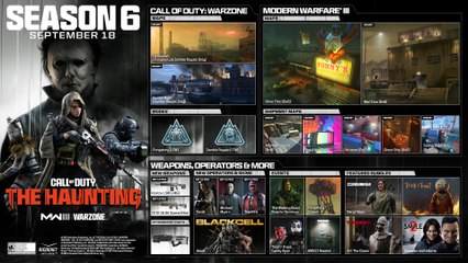 Call of Duty Warzone & Modern Warfare III - Official The Haunting - Season 6 Launch Trailer