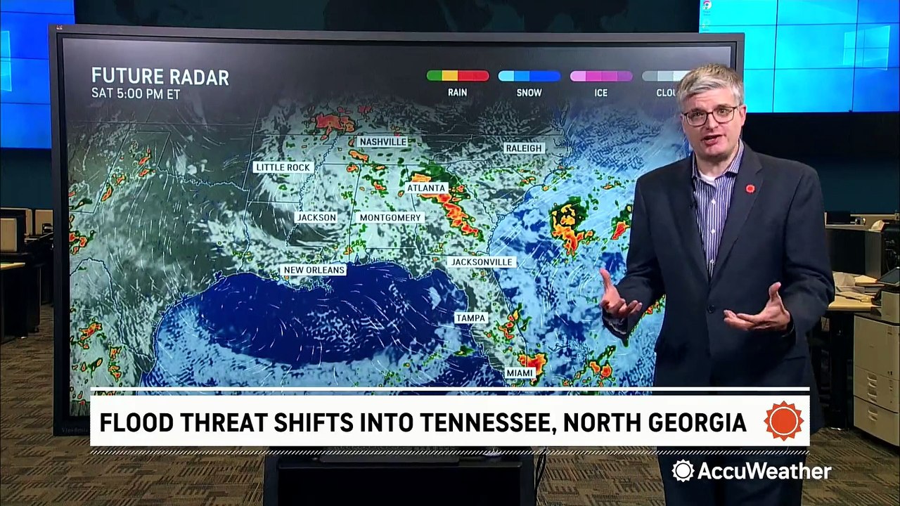 Flood threat shifts to the Southeast as Tropical Rainstorm Francine continues and a new threat ...