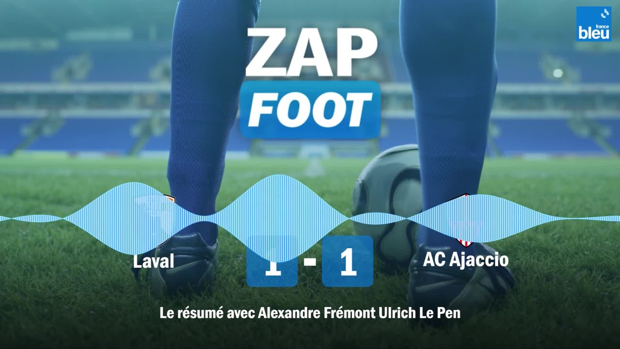 Revivez le match nul du Stade Lavallois face à l'AC Ajaccio pour la quatrième journée de Ligue 2 (1-1)