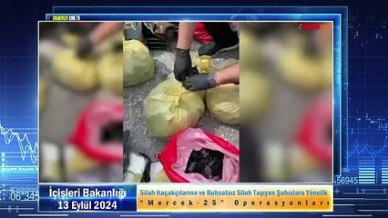 Tải video: Silah Kaçakçılarına ve Ruhsatsız Silah Taşıyan Şahıslara Yönelik “Mercek-25” Operasyonları