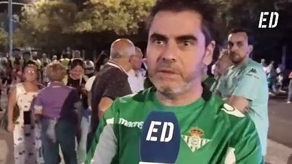 La afición del Betis se rinde a Lo Celso y Roque por revolucionar el partido