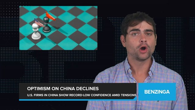 U.S. Firms in China Report Record-Low Confidence Amid Growing Geopolitical Tensions. Optimism About China's Future Sharply Declines.