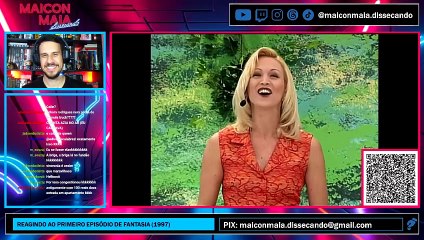 React: Estreia do Programa Fantasia no SBT (1997)