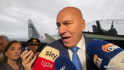 Crosetto: "Le Frecce Tricolori sono un orgoglio nazionale"