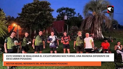 Este viernes se realizará el Cicloturismo Nocturno, una manera diferente de descubrir Posadas