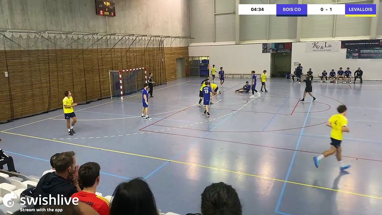 Bois Colombes U18M2 vs Levallois 080924
