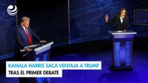 Kamala Harris saca ventaja a Trump tras el primer debate