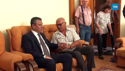 CHP Genel Bakanı Özel, Tayfun Kahraman’ın ailesini ziyaret etti: "Benim ümidim var. Uğraşmaya devam edeceğiz"