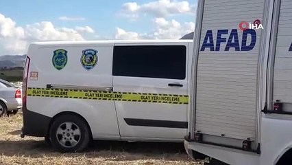 Burdur'da drenaj inşaatında göçük