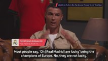 Ronaldo labels Real Madrid 'the best club in the history of football'