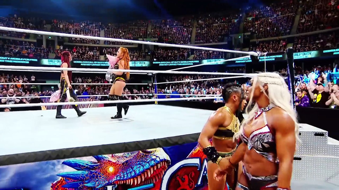 The Unholy Union vs. Bianca Belair _ Jade Cargill – Bash in Berlin Hype Package