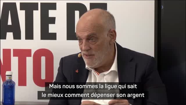 Liga - Tebas : Nous sommes la ligue qui sait le mieux comment dépenser son argent