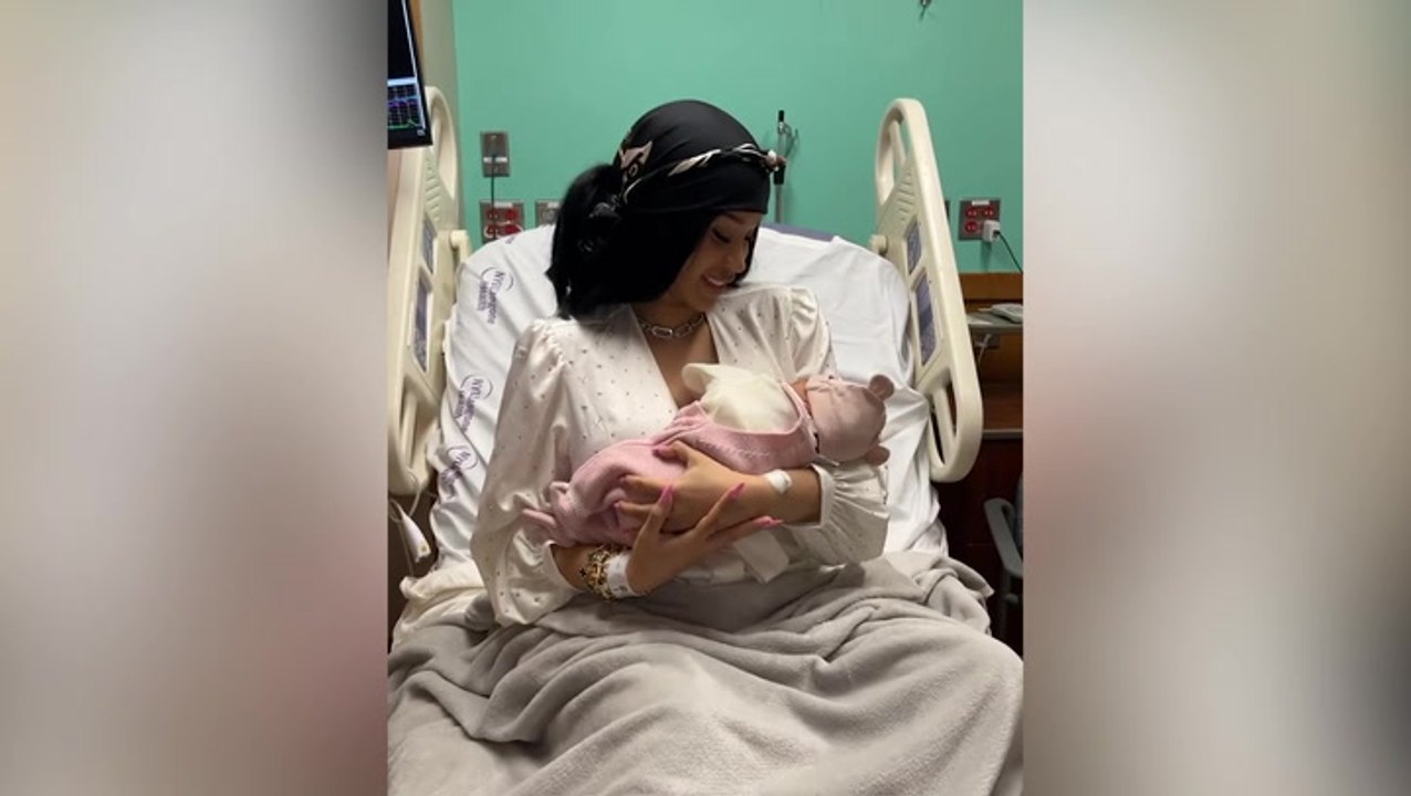 Cardi B and Offsett announce birth of third child amid divorce in sweet ...