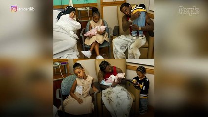 Download Video: Cardi B and Offset Welcome Third Baby Weeks After Split: 'Prettiest Lil' Thing'