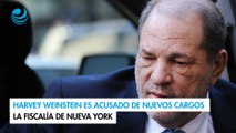 Harvey Weinstein es acusado de nuevos cargos por la fiscalía de Nueva York