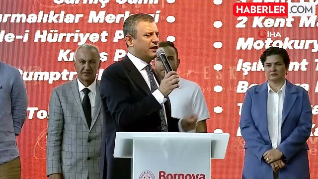 Özgür Özel Bornova'da Açılış Törenine Katıldı