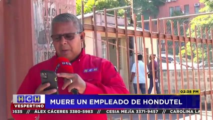 En plena jornada laboral, la muerte sorprende a un empleado de Hondutel