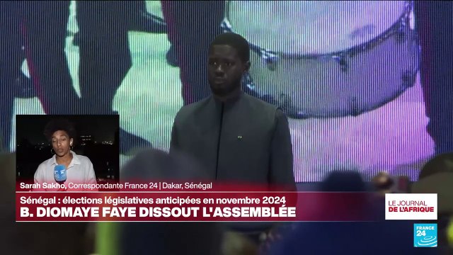 Sénégal : le président dissout l'Assemblée nationale et convoque des élections législatives le 17 novembre