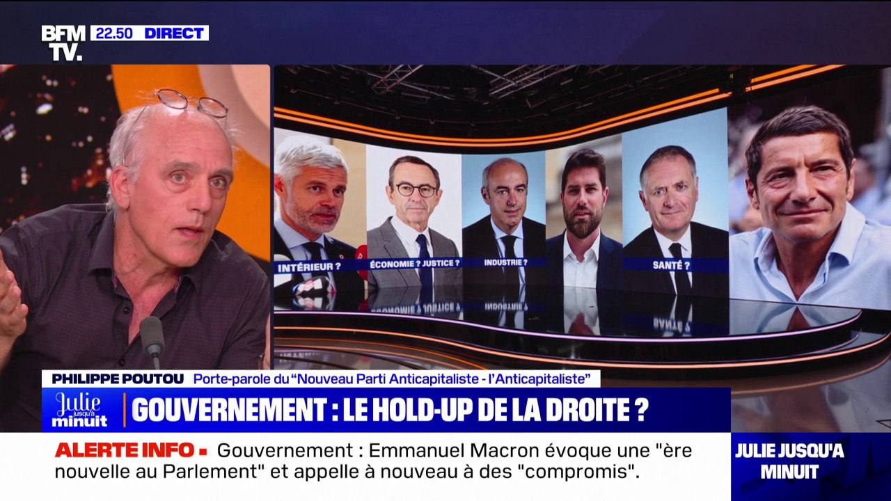 Pour Philippe Poutou (NPA), les Républicains ont "gouverné contre la population"