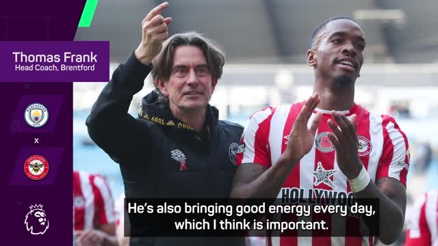 Frank calls for Brentford to 'step up' after Toney's departure