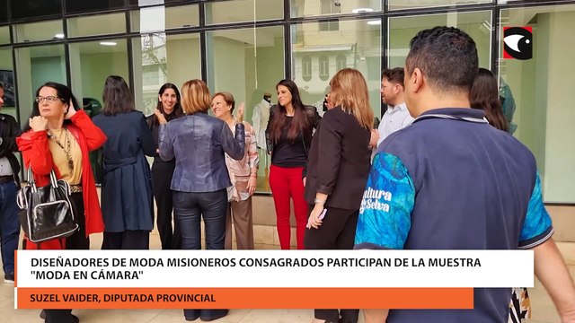 Diseñadores de moda misioneros consagrados participan de la muestra Moda en Cámara