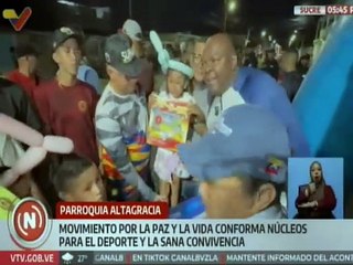 Sucre | Habitantes de la pqa. Altagracia conforman nucleos deportivos y de sana convivencia