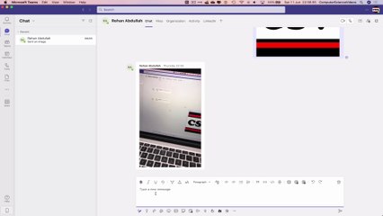 How to SEND a Video Via a Team Conversation on Microsoft Teams Using a Mac - Basic Tutorial | New