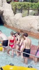 Waterpark enjoy  girls.