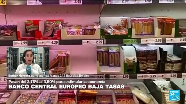 Informe desde Bruselas: Banco Central Europeo baja las tasas de interés para estimular la economía