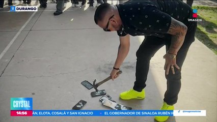Maestros de una secundaria de Durango destruyeron y quemaron celulares de sus alumnos