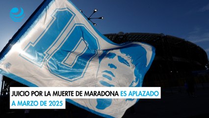 Juicio por la muerte de Maradona es aplazado a marzo de 2025