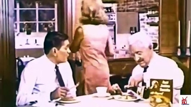 1960s Aunt Jemima syrup - Bewitched actors (Elizabeth Montgomery, Dick York & David White) TV commercial