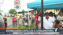 Residentes de San Miguelito madrugan para asistir a agroferia en Arnulfo Arias