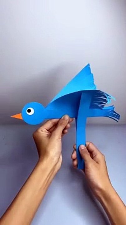 Making a Bird from Paper