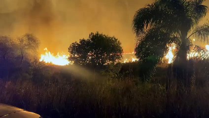 Incêndio ambiental destrói grande área em Goioerê