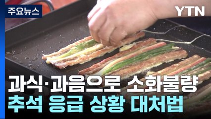 "아프면 안되니까"...추석 연휴 응급 상황 대처법 [앵커리포트] / YTN