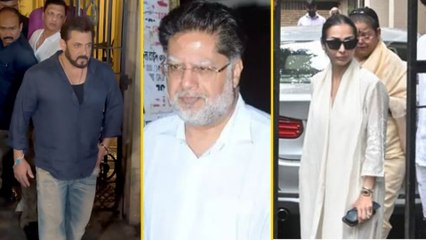 Salman Khan आखिरकार Malaika Arora से गिले शिकवे भुलाकर पहुंचे उनकी मां के घर