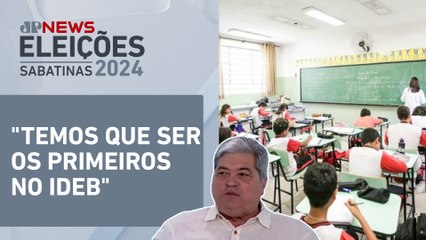 Datena: "Vamos aumentar em mais duas horas as creches" | SABATINA JP