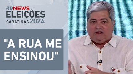 Datena: "É muito mais difícil ser político do que apresentador" | SABATINA JP