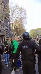 Nena gaseada en el Congreso: el video que revela que fue atacada por la Policía Federal