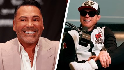 Canelo admite que le hubiera gustado enfrentar a Óscar de la Hoya "para darle una chin..."